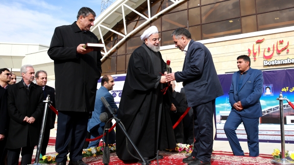 Mianeh-Bostan Abad Railway officially starts operation

