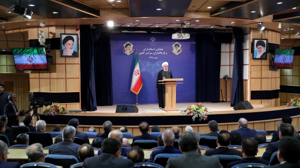 JCPOA’s assassination by enemies due to Iran's aim for economic growth/ Enemies trying to tell world that Iran is an isolated island, we must disappoint them/ National interest mustn’t be harmed with slogans to let Trump, White House terrorists cut Iran’s ties with world banks
