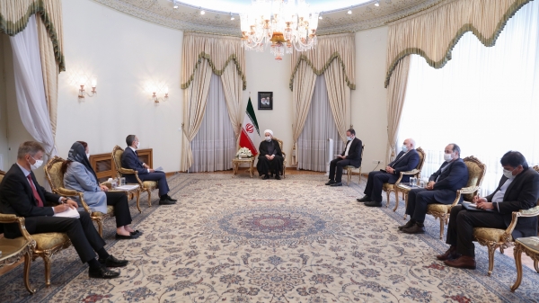 History has shown that Iranians won't surrender to bullying/ Any day Americans admit to their mistakes, be committed to Resolution 2231, JCPOA, it will be beneficial to themselves, region, world/ Iran always committed to int'l regulations, multilateral agreements

