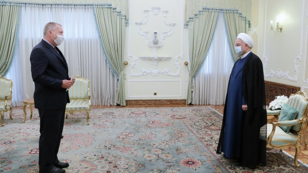Iran welcomes cementing ties with the Czech Republic/ Expressing satisfaction over EU's stances in backing JCPOA

