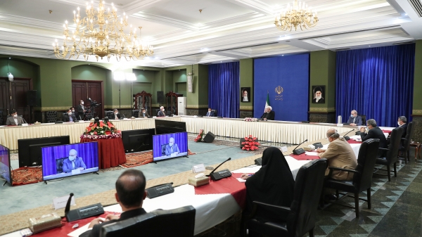 مهار کرونا، رفع تحریم ها، بهبود معیشت مردم و  تکمیل طرح های نیمه تمام، اهداف مهم دولت است که تا روز آخر آن را دنبال می کنیم/ امروز همه دنیا حتی خود آمریکا که تحریم کننده است به این نتیجه رسیده اند که راهی جز لغو تحریم ها و اجرای برجام نیست / امروز در وین همه قبول کرده اند که همه تحریم های اصلی باید لغو شود و این را پذیرفته اند  