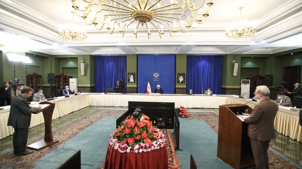 سيخيب الشعب الايراني غدا بمشاركتهم في الانتخابات الرئاسية، آمال الأعداء و معاندي النظام/ يجب ان نعمل غدا بمهامنا و لانلتفت الي الشكوي/ بحضورنا عند صناديق الاقتراع لابد ان نعوض الأجواء الباردة للانتخابات طوال الاسبوع المنصرم/ النهضة في قطاع الصحة و السلامة من مفاخر حكومة التدبير و الأمل