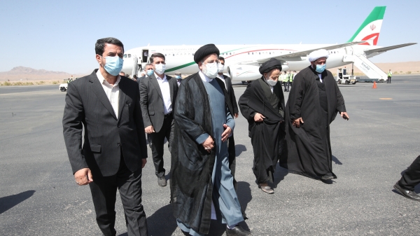Ayatollah Raisi arrives in Birjand
