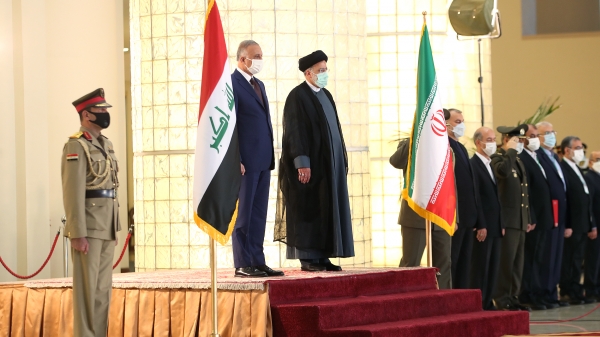 Ayatollah Raisi officially welcomes Iraqi PM
