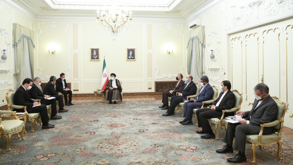 The capacity to expand Tehran-Ashgabat ties far beyond the current level/ Emphasis on cooperation in transit, energy
