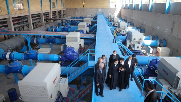 Ghadir Water Supply Project inaugurated in Khuzestan in the presence of the President
