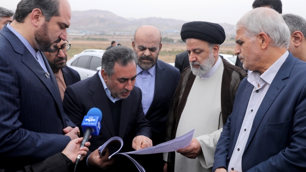 President visits Pakdasht southern belt and sanitary sewage transmission line projects
