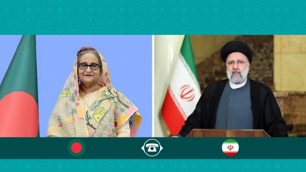 Ayatollah Raisi: Convergence of Islamic countries in backing Palestine, condemning aggressions of Zionist Regime imperative/ Bangladeshi PM stresses backing Palestine, condemning Zionist Regime as fixed positions
