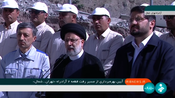 کار ادامه روند تکمیل آزادراه تهران شمال با همین همت امروز ادامه خواهد یافت 