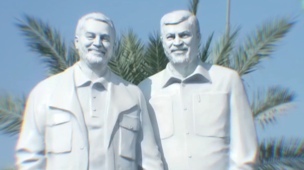 حضور رئیس‌جمهور در یادمان فرماندهان شهید حاج قاسم سلیمانی و ابومهدی المهندس