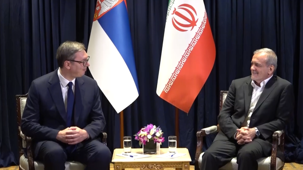 دیدار روسای‌جمهور ایران و صربستان/ غرب آسیا در آتش جنایات رژیم صهیونیستی شعله‌ور است