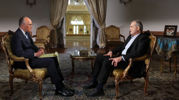 Iran is ready for talks based on dignity, wisdom, Pezeshkian tells NBC

