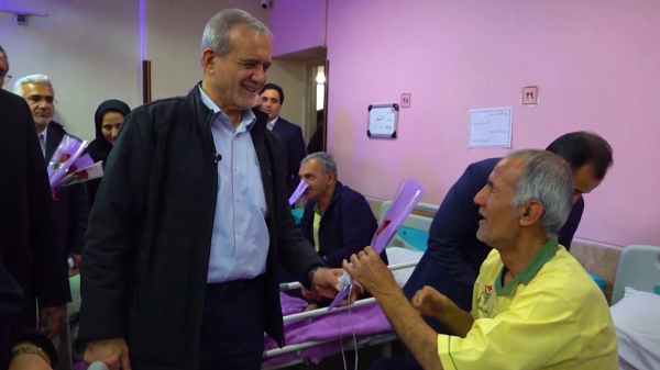 به یاد دوستان/ رئیس‌جمهور با کوله‌باری از امید و قدردانی به دیدار جانبازان رفت