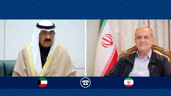 Pezeshkian expresses readiness to strengthen ties with Kuwait, neighboring nations