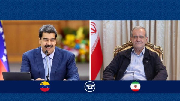 Iran president welcomes Venezuela's initiatives for promoting peace in West Asia 