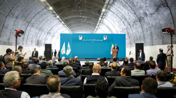 President inaugurates eastern part of Tehran-Shomal Freeway