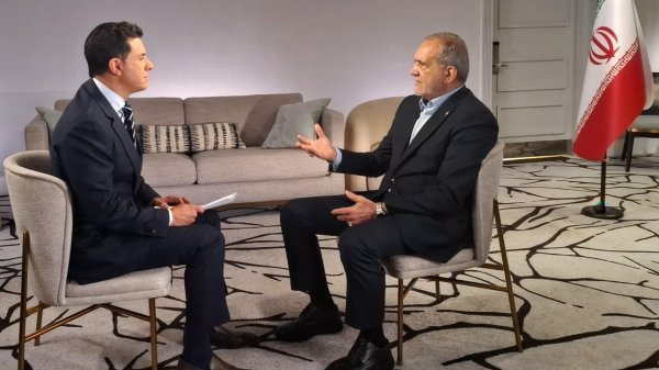 President Pezeshkian urges Americans to reject support for Israeli regime