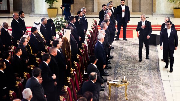 Cérémonie officielle avec les ambassadeurs étrangers résidant à Téhéran, à l’occasion du 47ᵉ anniversaire de la victoire de la Révolution islamique