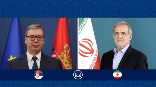 Iran president congratulates Serbia on National Day