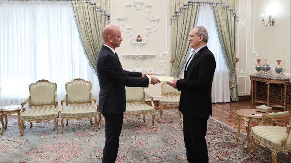 Iran president receives credentials of Kyrgyz and Lebanese ambassadors