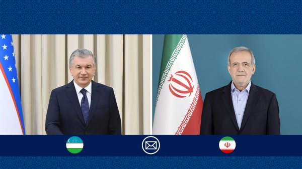 الرئيس الأوزبكي يعزي الرئيس بزشكيان باستشهاد قائد الثورة الإسلامية
