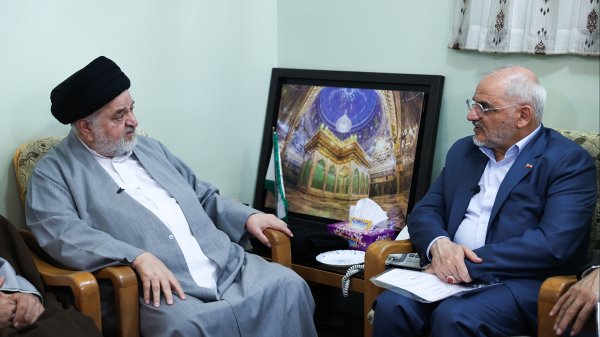 دیدار رئیس دفتر رئیس جمهور با آیت الله شهرستانی