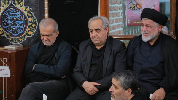 حضور در جمع سوگواران عاشورای حسینی در تبریز