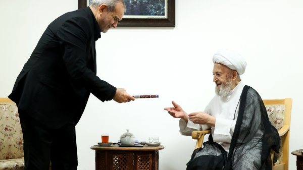 دیدار با آیت الله العظمی سبحانی