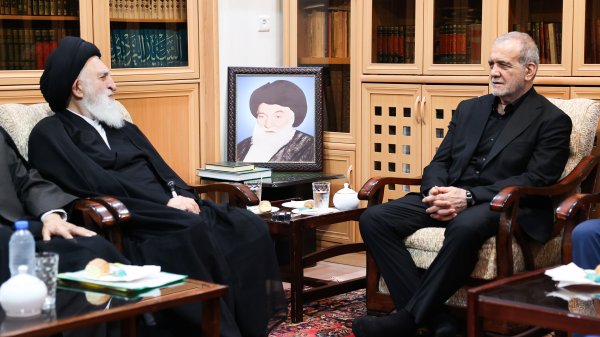 دیدار با آیت الله علوی بروجردی