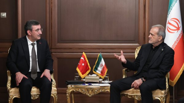دیدار معاون رئیس جمهور ترکیه با رئیس جمهور