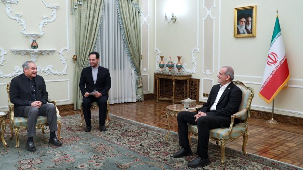 Meeting of the Pakistan’s Interior Minister with the President Pezeshkian
