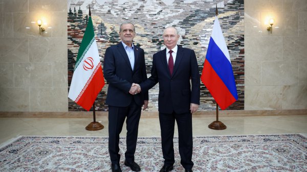 دیدار روسای جمهور ایران و روسیه