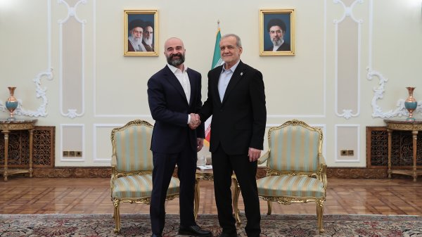 دیدار رئیس اتحادیه میهنی کردستان عراق با رئیس جمهور