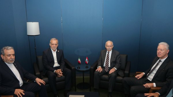دیدار نخست وزیر لبنان با رئیس جمهور
