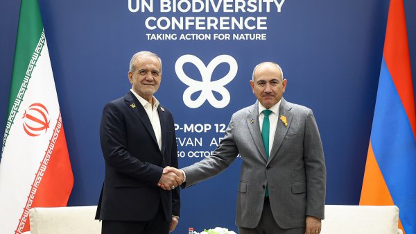 دیدار سران ایران و ارمنستان