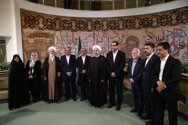 افتتاح بیمارستان فوق تخصصی قلب و عروق فرشچیان همدان با حضور ریاست جمهوری