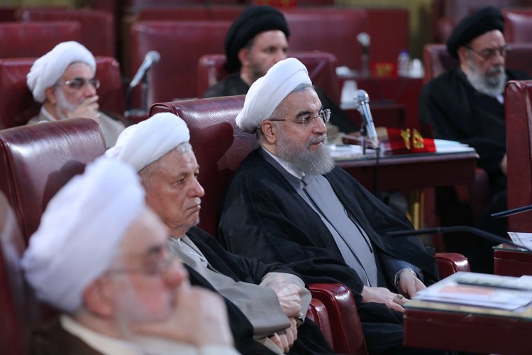 شرکت رییس جمهوری در اجلاسیه مجلس خبرگان رهبری 