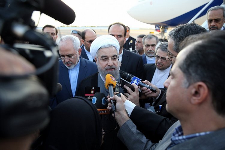 حادثه دلخراش منا را تسلیت می‌گویم/ عربستان سعودی با ستاد حج و بعثه مقام معظم رهبری برای امداد رسانی به زائران ایرانی همکاری کند/ بعد از توافق هسته‌ای باید بیش از پیش بدنبال توسعه و تعامل سازنده با جهان باشیم/ احقاق حقوق و منافع ملی ملت ایران را با قوت پیگیری می‌کنیم