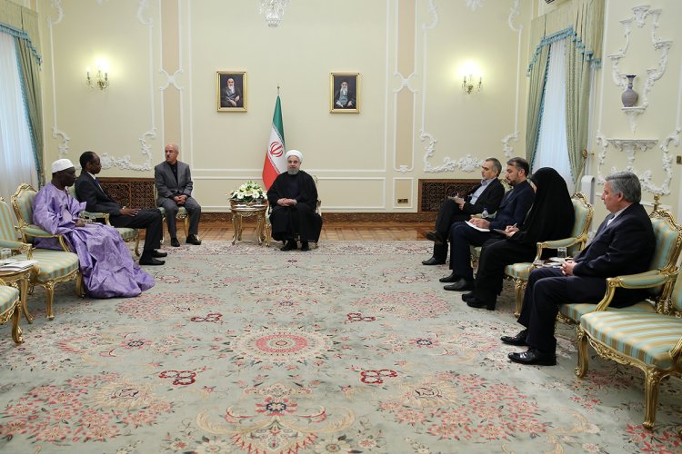 جمهوری اسلامی ایران علاقمند به گسترش روابط خود با  کشورهای آفریقایی از جمله مالی است/ ایران از هیچ کمکی برای برقراری ثبات و امنیت کامل در  منطقه دریغ نمی کند