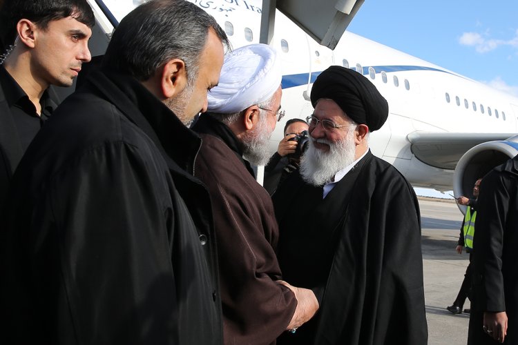 رییس جمهوری وارد مشهد مقدس شد