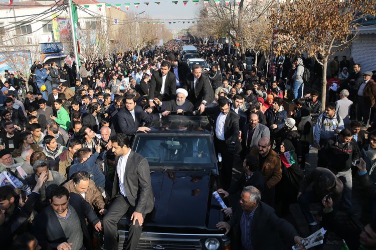 رییس جمهوری وارد شهرری شد