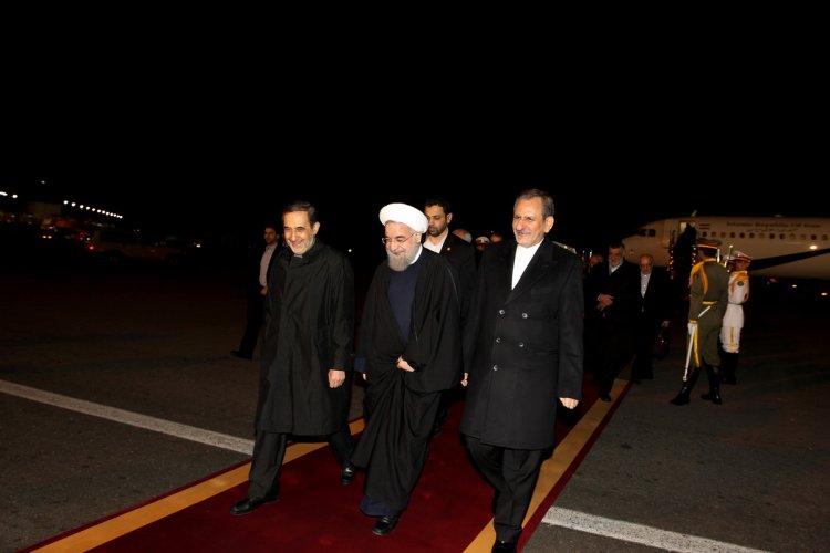 دکتر روحانی وارد تهران شد