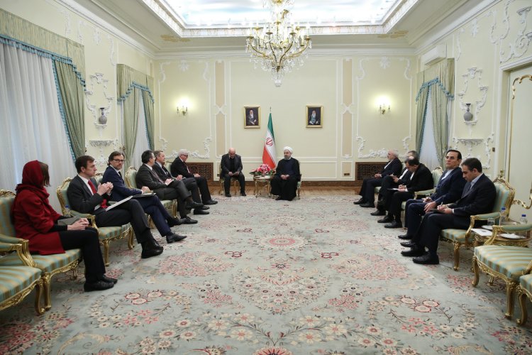 برنامه ریزی برای همکاری بلند مدت تهران – برلین ضروری است /باید همه طرف ها برای مستحکم کردن پایه های برجام تلاش کنند/ جلوی انتقال منابع مالی و تسلیحاتی به تروریسم باید سد شود