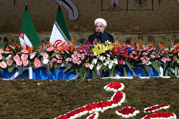 متن سخنان رییس جمهوری در اجتماع بزرگ مردم تهران در مراسم راهپیمایی 22 بهمن