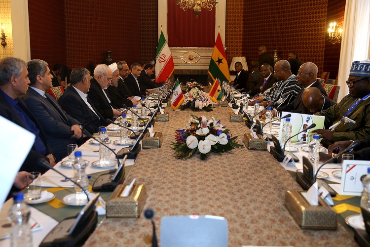 ایران برای توسعه روابط با کشورهای آفریقایی اهمیت ویژه قائل است/ توسعه و تقویت روابط تهران - آکرا در بخش‌های سیاسی، اقتصادی و فرهنگی ضروری است/ تأکید بر عملیاتی شدن سریع توافقات کمیسیون مشترک دو کشور