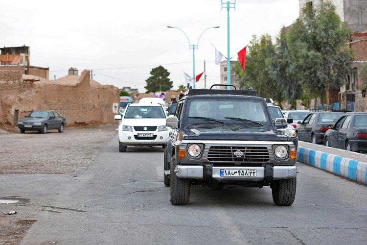 بازدید دکتر روحانی از بافت قدیمی و سطح شهر کرمان