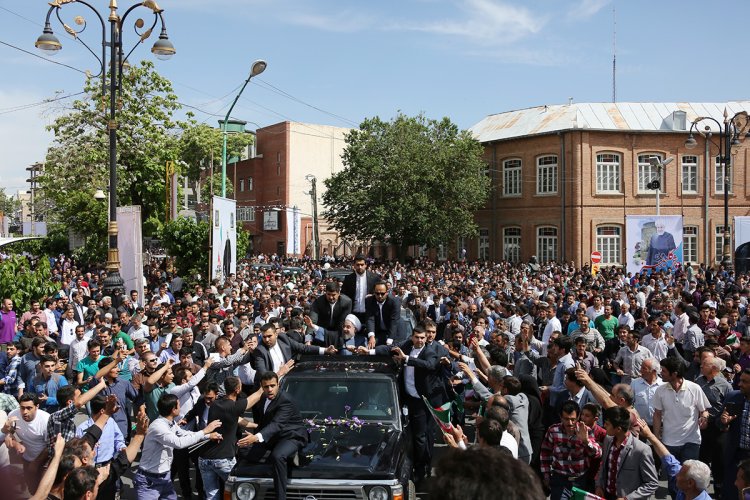 استقبال پرشور دیار اقوام و ادیان از کاروان تدبیر و امید