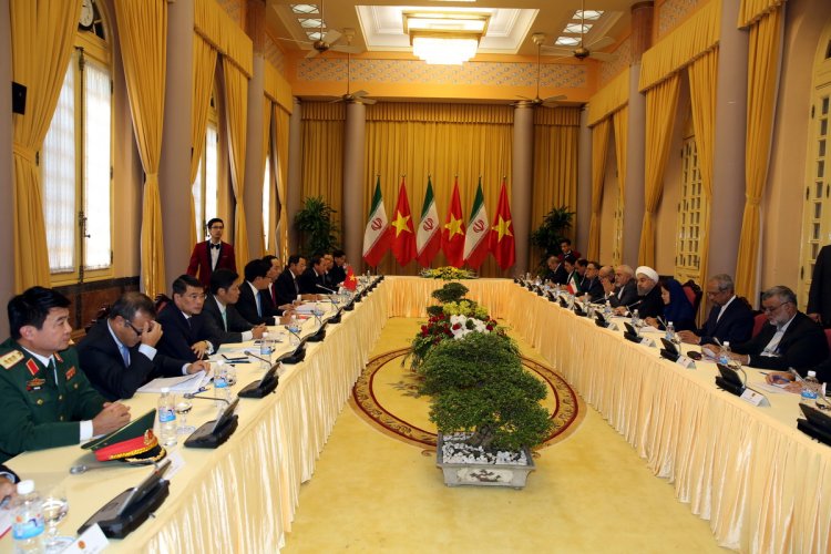 روابط نزدیکتر با شرق آسیا از جمله ویتنام از اهداف سیاست خارجی جمهوری اسلامی ایران است/ تاکید طرفین بر ارتقای پنج برابری مبادلات تجاری دو کشور