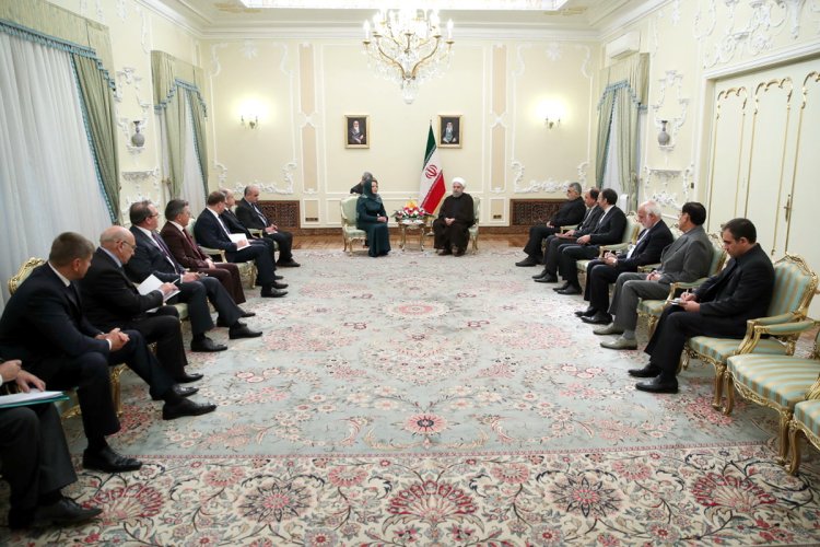 اراده تهران توسعه روابط با مسکو در همه حوزه ها است/ گسترش روابط بانکی همکاری های اقتصادی ‏را شتاب می دهد/ همکاری منطقه ای ایران و روسیه تا محو تروریسم ادامه می یابد/ تاکید بر اهمیت مناسبات پارلمانی
