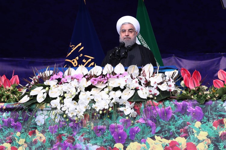 متن سخنان رییس جمهوری در اجتماع پرشور مردم تهران در یوم الله 22 بهمن